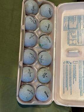 Assorted Mix Used Golf Balls (Ex. Titleist,Top Flite,Maxfli, Pinnacle,Spalding)